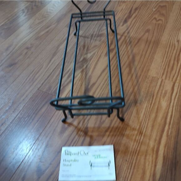 The Pampered Chef Simple Additions  Hospitality Stand 1955 Never Used - Picture 2 of 3